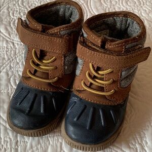 Carter’s Simple Joys - Brown and Navy Toddler Boots